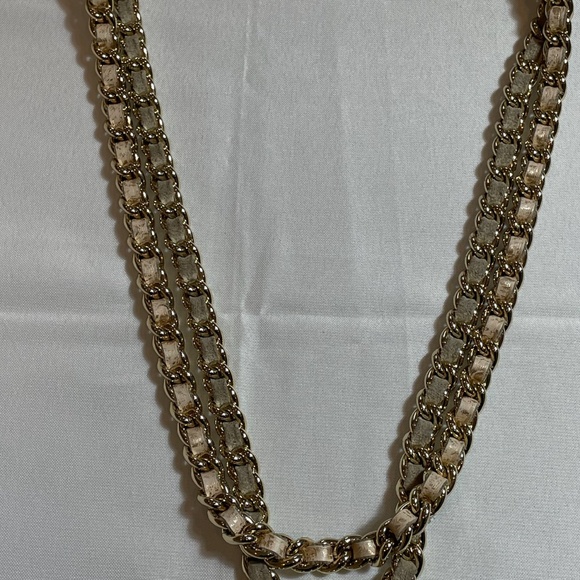 Rebecca Minkoff Ostrich Swing Bag Metallic Champagne Leather - Picture 15 of 15